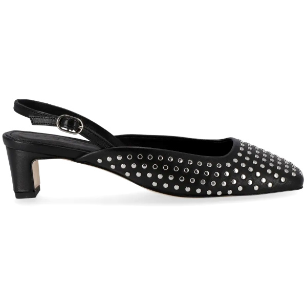 Escarpins en cuir | Noir