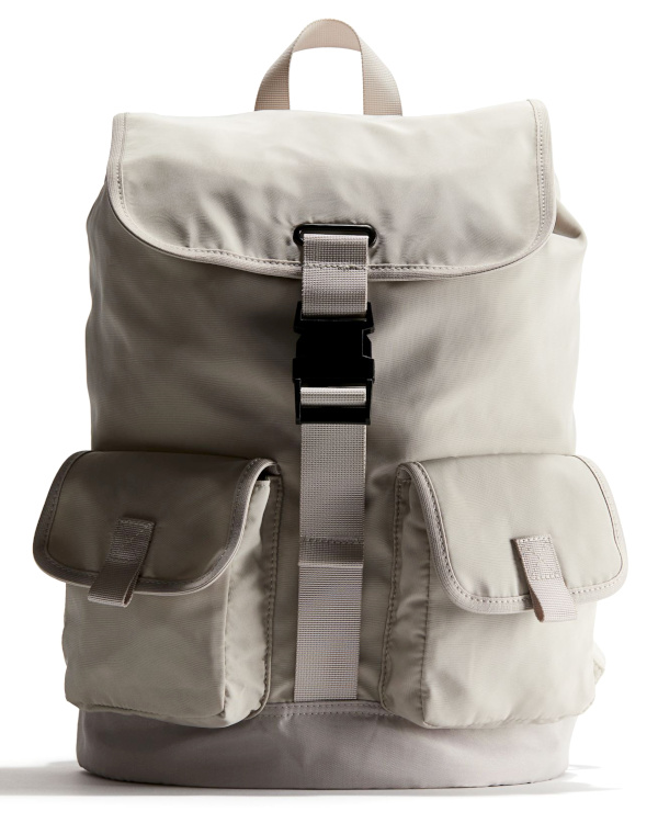 Sac  dos dperlant blanc