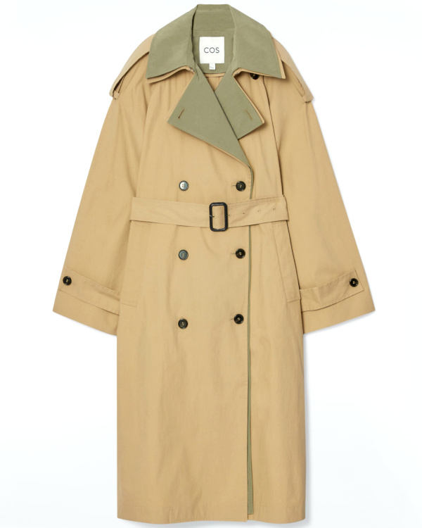 TRENCH-COAT CROIS FAON SUPERPOS