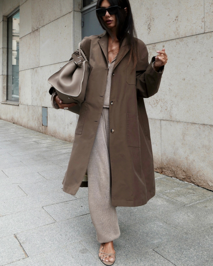 Télescopage de styles + camaïeu de couleurs = le bon mix