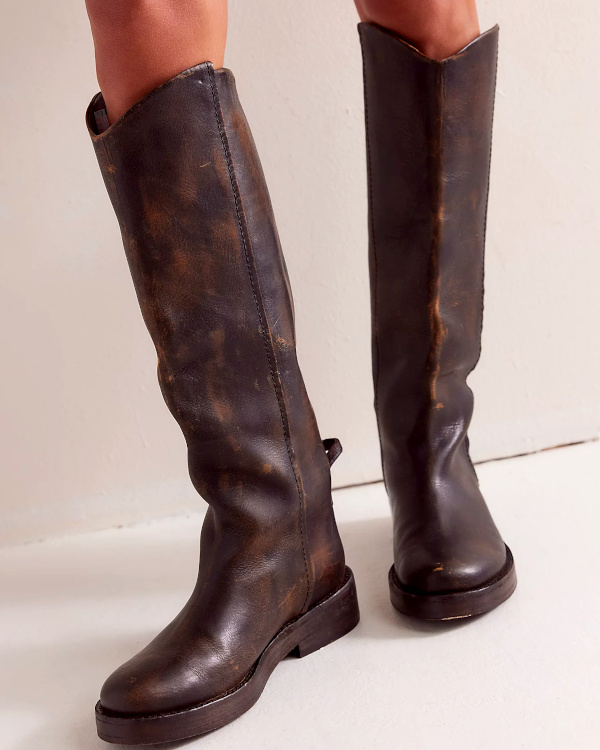 Bottes d'quitation marron