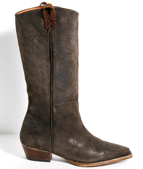 Bottes hautes marron