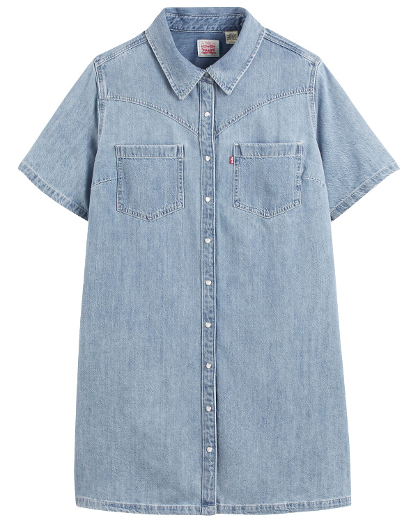 Robe chemise en jean Levi's