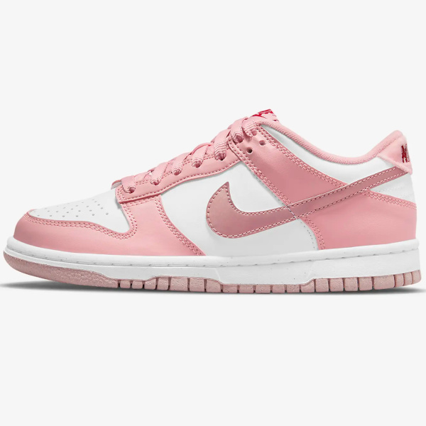 Nike Dunk Low rose et blanc