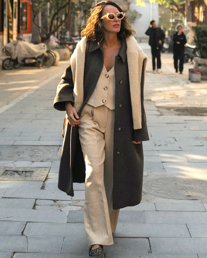 Toujours saupoudrer d'une touche de fantaisie ses looks classiques/cosy !