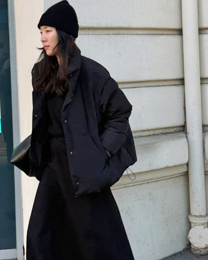 Le parfait total look noir #374