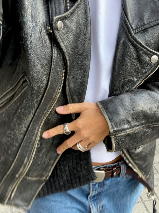 Wanted : un blouson en cuir assumant son âge !