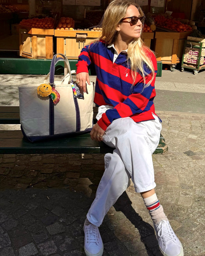 Wanted : un maillot de rugby à porter en mode casual coloré !