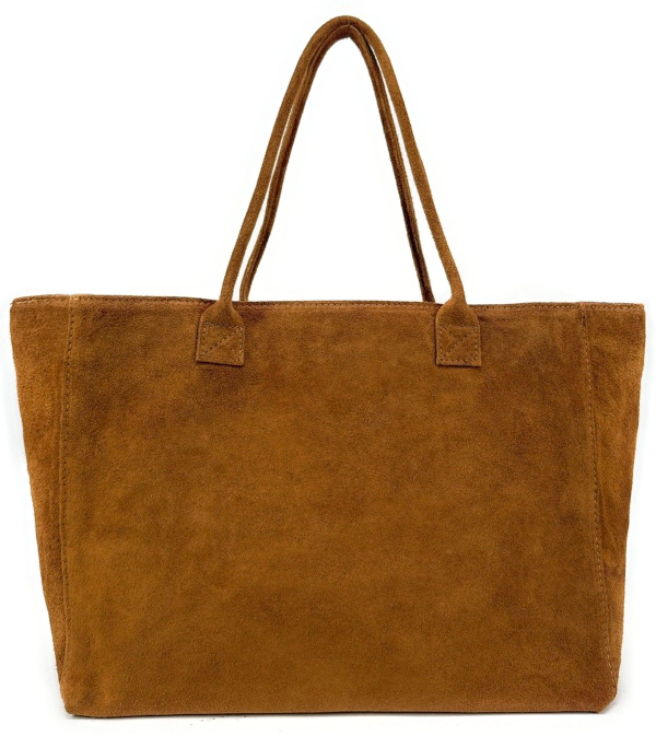 Grand sac cabas en nubuck SASHA