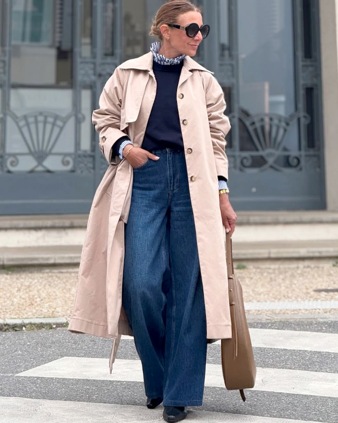 Quand elle se voit patinée par des compagnons classiques, la chemise à collerette gagne en désirabilité !