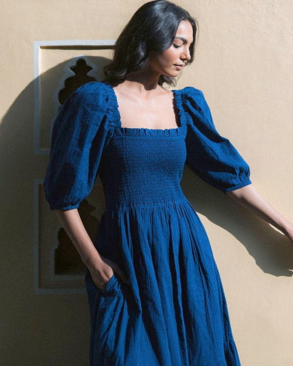 robe bleu marine pour mariage