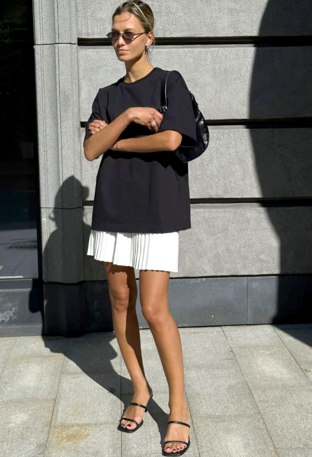 Le parfait look noir et blanc #233