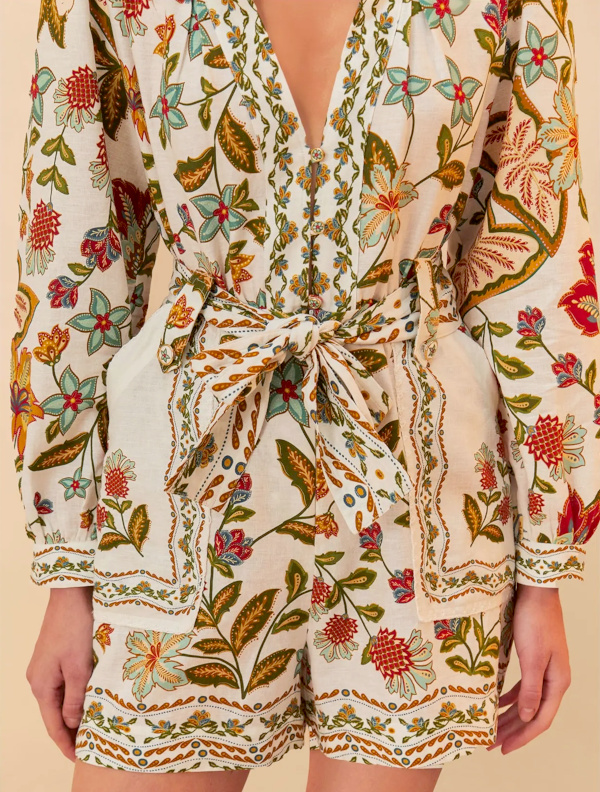 Combishort Botanicals Lin | Blanc cass