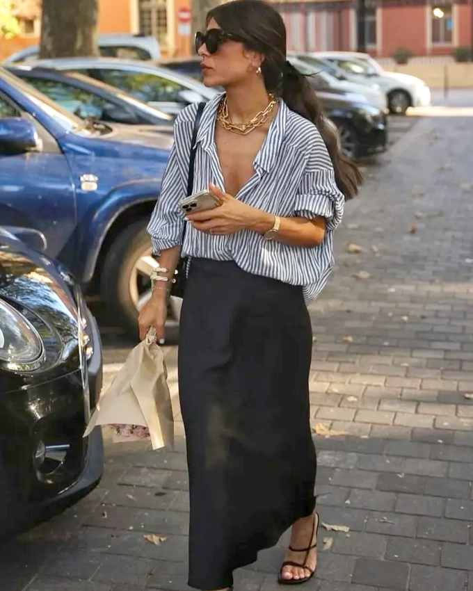 Oui à la chemise audacieusement déboutonnée !