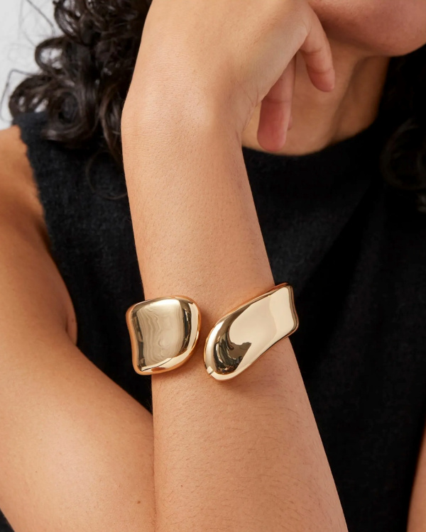 Bracelet Manchette Solene | Doré