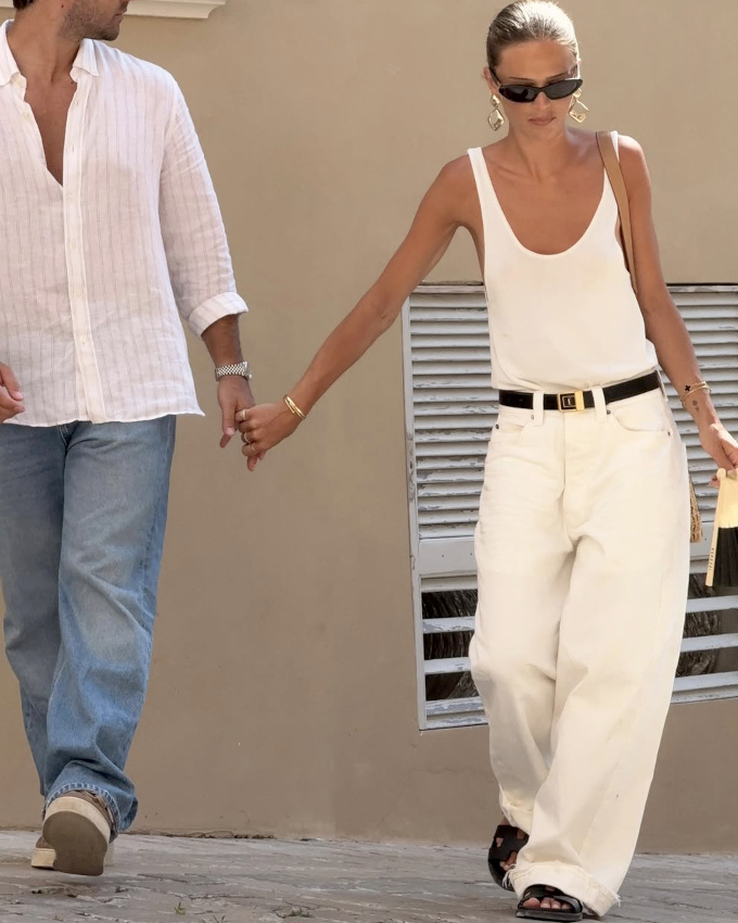 Décliné en mode casual/cool/glam, le total look blanc fait mouche !