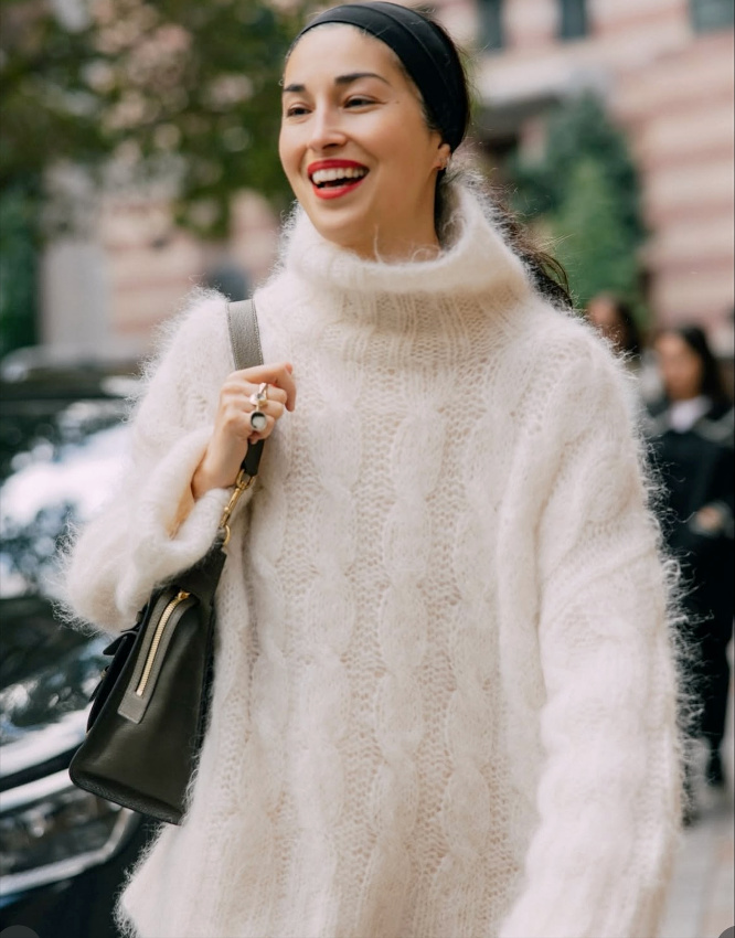 Le parfait total look noir et blanc #38