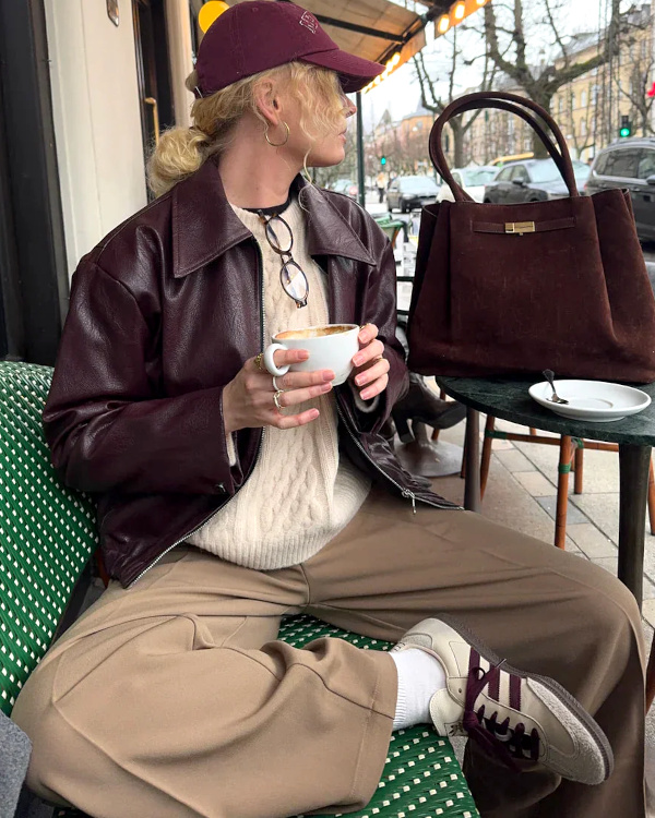 Pull torsad et pantalon