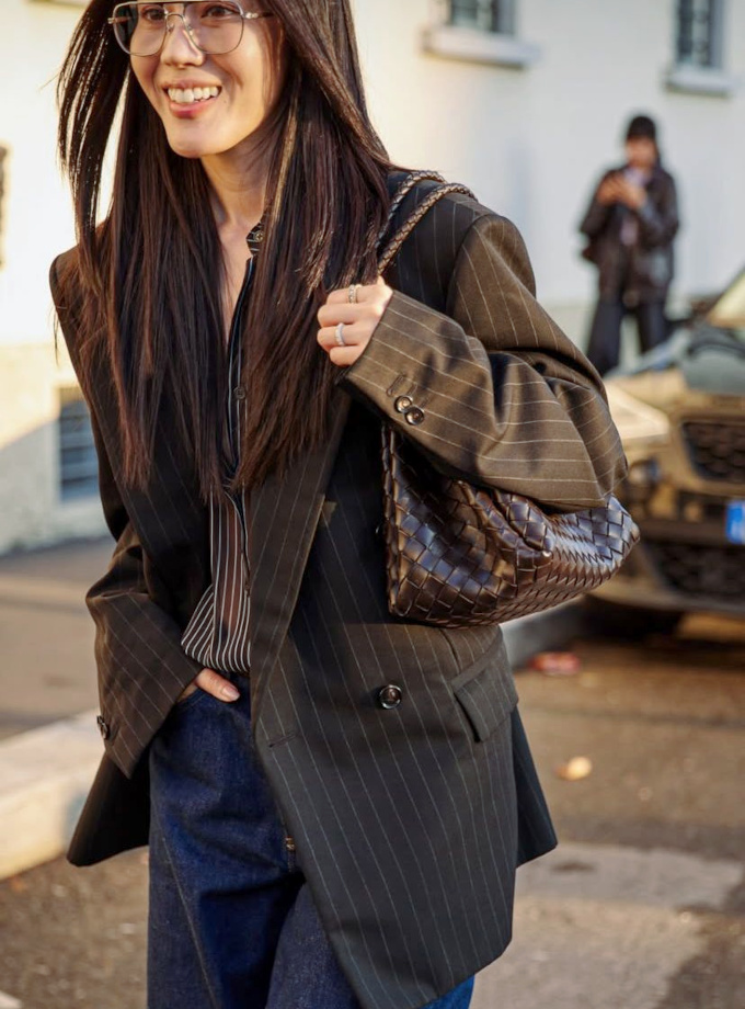 Pour ou contre le retour du blazer à rayures ?