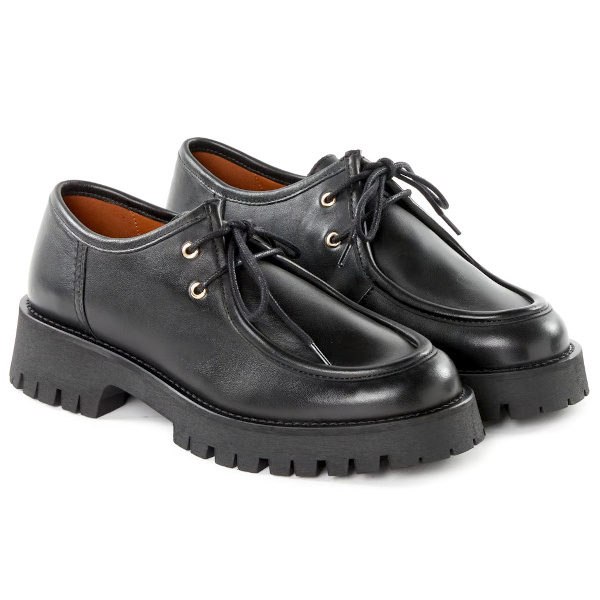 Derbies en cuir Bella | Noir