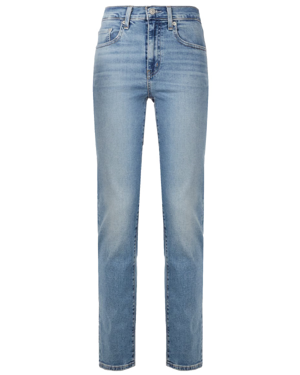 Jean slim en coton | Bleu