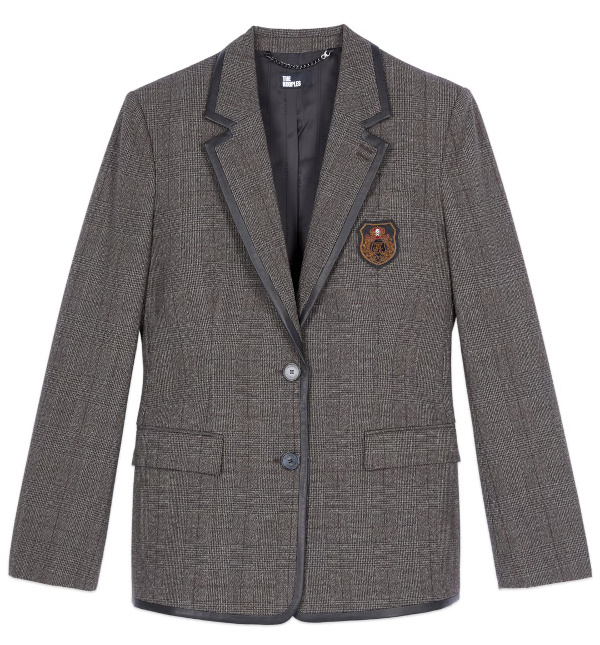Veste prince de galles | Marron