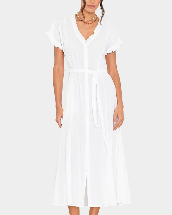 Robe Dixie | Blanc
