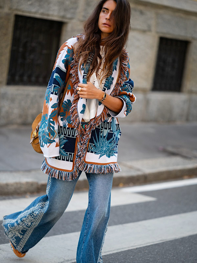 Wanted : un maxi gilet bohème !